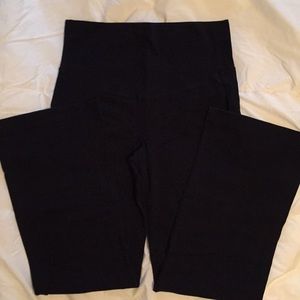 Black Maternity Yoga Pants
